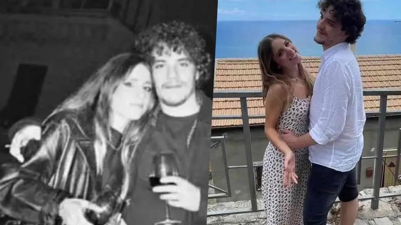 Angelina Mango e il suo fidanzato, un abbraccio affettuoso con vista mare.