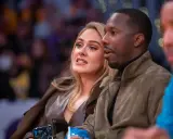 Adele e Rich Paul, momenti di vita privata durante una partita.