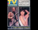 Gino Paoli e Stefania Sandrelli, icone di un'epoca, in copertina per "L'Ora della Verità".