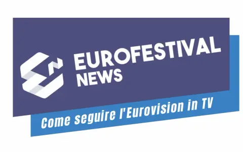 Logo "Eurofestival News" con testo "Come seguire l'Eurovision in TV".