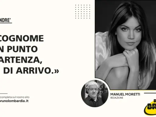 Alice De André, figlia d'arte, dichiara: "Il cognome è un punto di partenza, non di arrivo." Intervista su Radio Bruno.