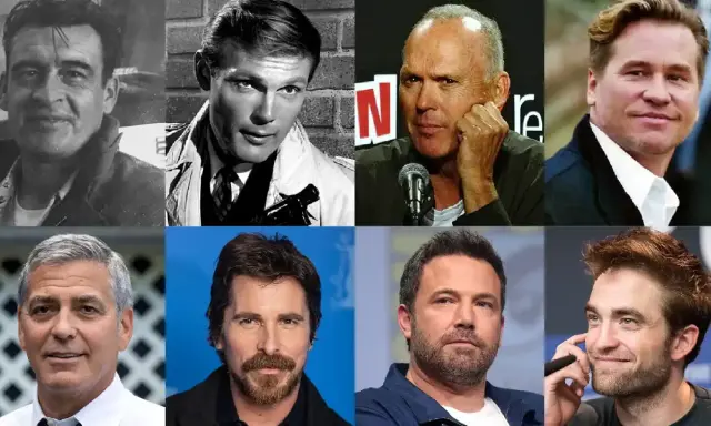 Otto attori che hanno interpretato Batman: Adam West, Michael Keaton, Val Kilmer, George Clooney, Christian Bale, Ben Affleck, Robert Pattinson e Lewis Wilson.